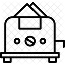 Eletronicos Torradeira Sanduiche Torradeira Fatia Ícone