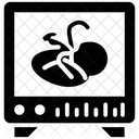 Ultrassom Ultrassom Medico Scanner De Ultrassom Ícone