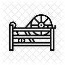 Vapor Maquina Industria Icono