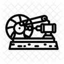 Vapor Maquina Industria Icono