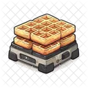 Maquina De Waffle Aparelho Maquina Icon