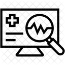 Ecg Maquina Monitor Ícone