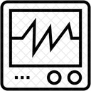 Ecg Maquina Monitor Ícone
