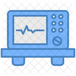 Máquina de ecg  Icono