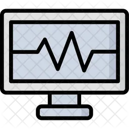 Máquina de ecg  Icono