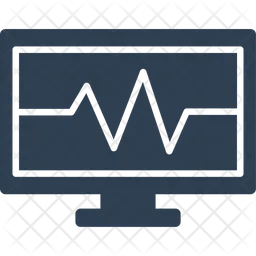 Máquina de ecg  Icono