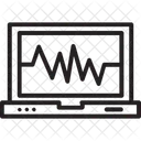 Ecg Maquina Monitor Ícone