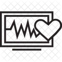 Máquina de ecg  Ícone