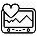 Máquina de ecg  Ícone
