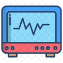 Maquina De Ecg Eletrocardiograma Monitor De Ecg Icon