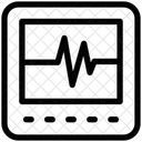 Máquina de ecg  Icono