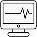 Máquina de ecg  Ícone
