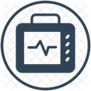 Máquina de ecg  Icono