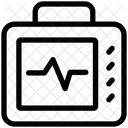Máquina de ecg  Icono
