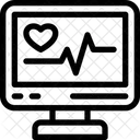 Máquina de ecg  Ícone