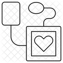 Máquina de ecg  Ícone