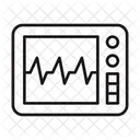 Máquina de ecg  Ícone