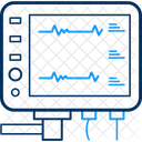 Máquina de ecg  Icono