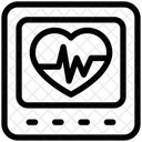 Máquina de ecg  Icono