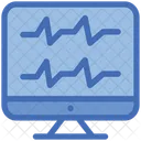 Máquina de ecg  Icono