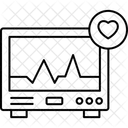 Máquina de ecg  Ícone