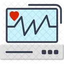 Máquina de ecg  Ícone