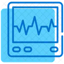 Máquina de ecg  Icono