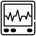 Maquina De Ecg Icono