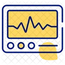 Eletrocardiograma Ecg Maquina Ícone