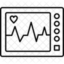 Máquina de ecg  Icono