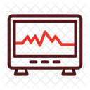 Máquina de ecg  Icono