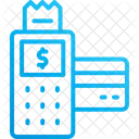Maquina Edc Terminal Pos Terminal De Cartao Ícone