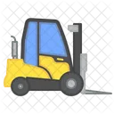 Carretilla Elevadora Industrial Vehiculo Icono
