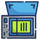 Maquina escaner  Icono