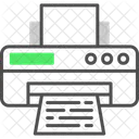 Máquina de impressão  Ícone