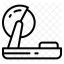 Máquina moedora  Ícone