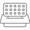 Máquina para hacer gofres  Icono
