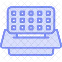 Maquina Para Hacer Gofres Gofrera Electrodomestico Icono