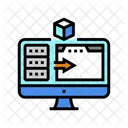 Maquina Virtual Datos Icono