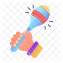 Maraca Rattle Shaker Icon