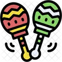 Maracas Musica Orquesta Icon