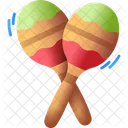 Maracas Musica Instrumento Ícone