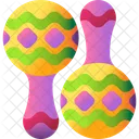Maracas Musica Instrumento Icono