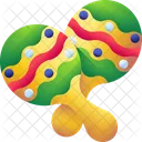 Maracas Musica Instrumento Icono