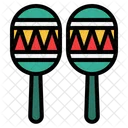 Maracas Music Instrument Native American Icon
