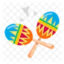 Maracas Shakers Instrument Icon