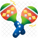 Maracas Musica Instrumento Icono