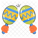Maracas Tradicional Musical Icono