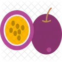 Maracuja Fruta Comida Ícone