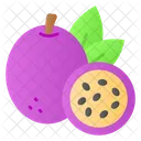 Pasion Fruta Comida Icono